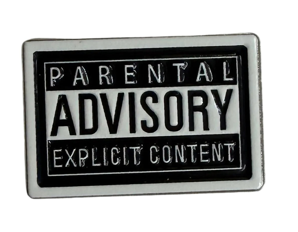 Parental Advisory Pin
