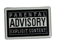 Parental Advisory Pin