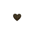 Leopard Heart Pin