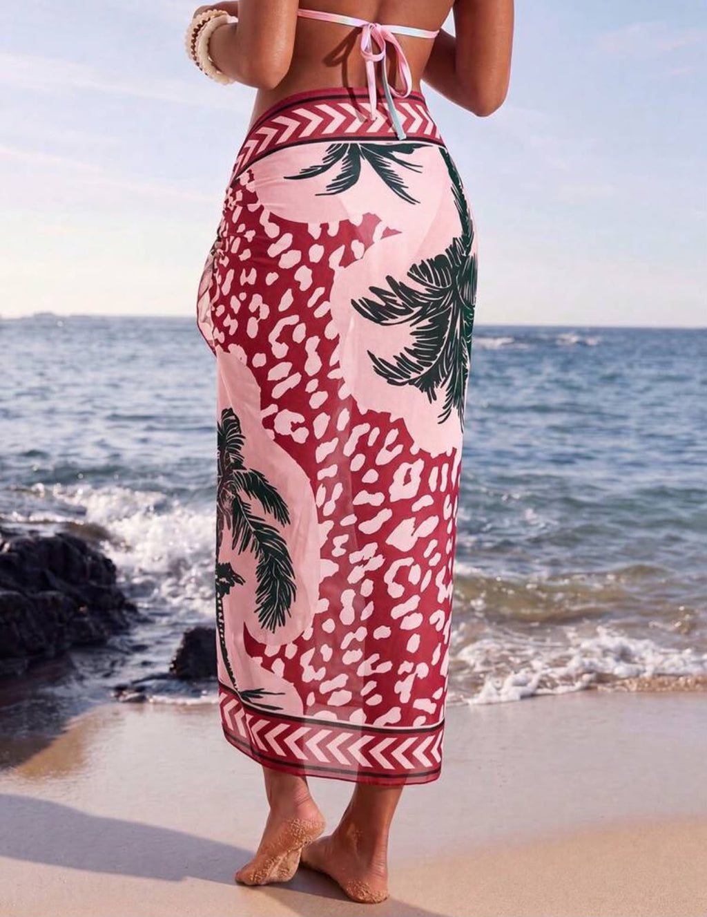 Pink Coastal Muse Cover Up