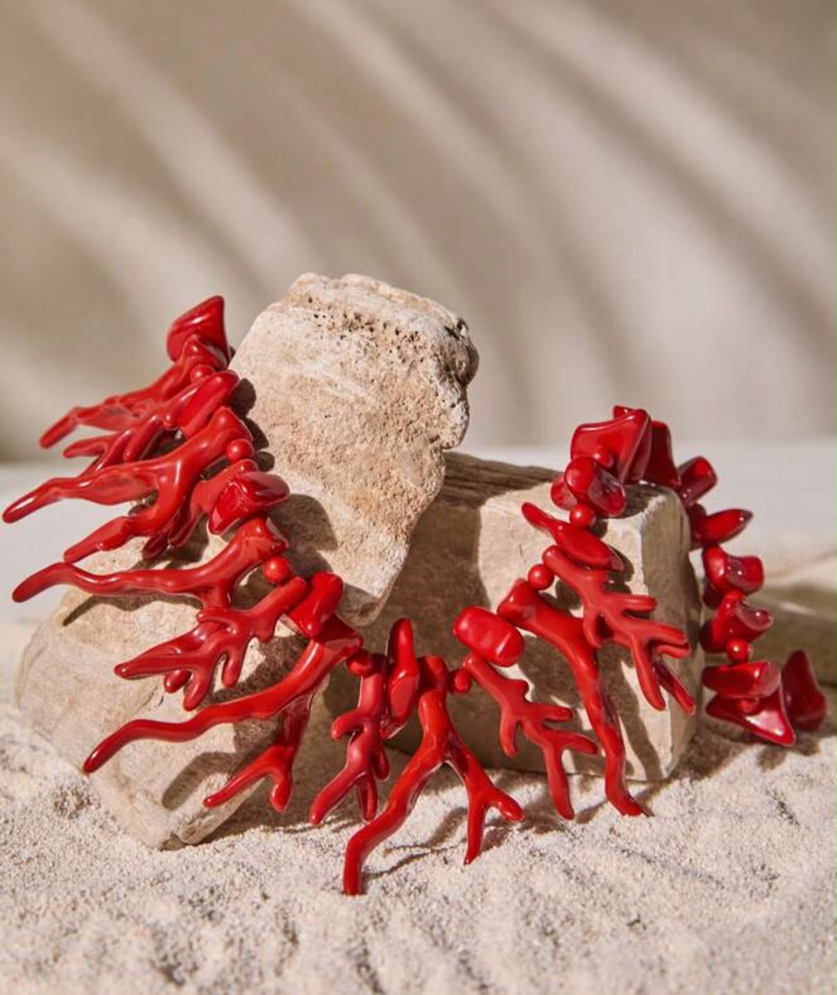 Coral Reef Statement Necklace