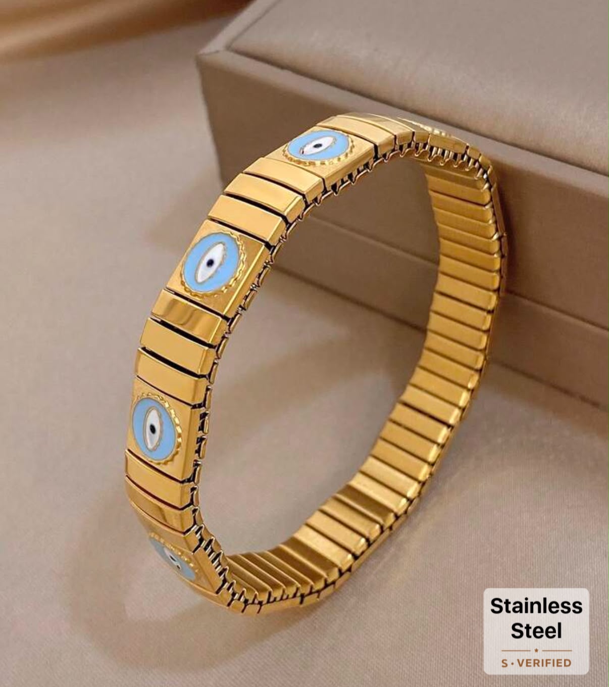 Evil Eye Stretch Bracelet
