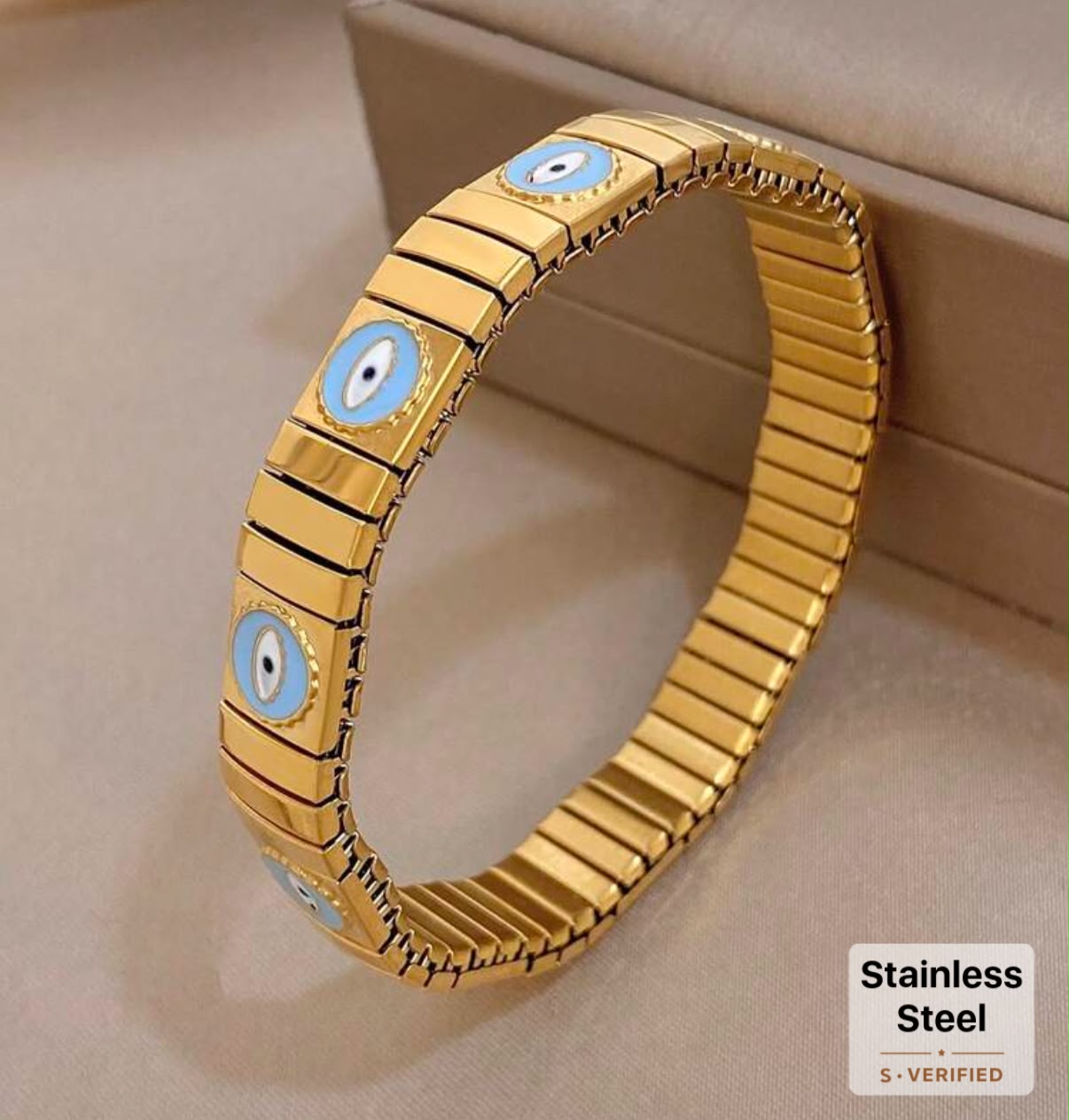 Evil Eye Stretch Bracelet