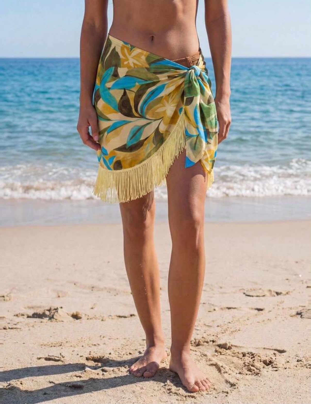 Tropicana Fringe Sarong