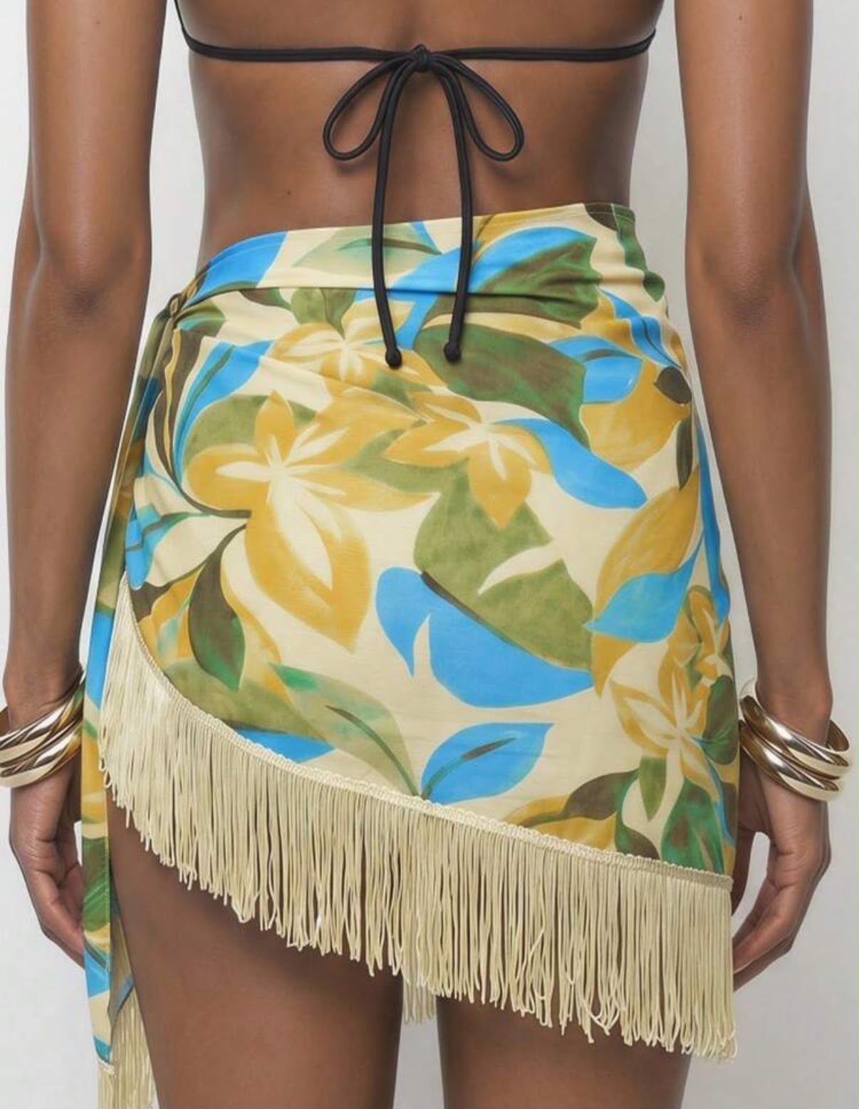 Tropicana Fringe Sarong