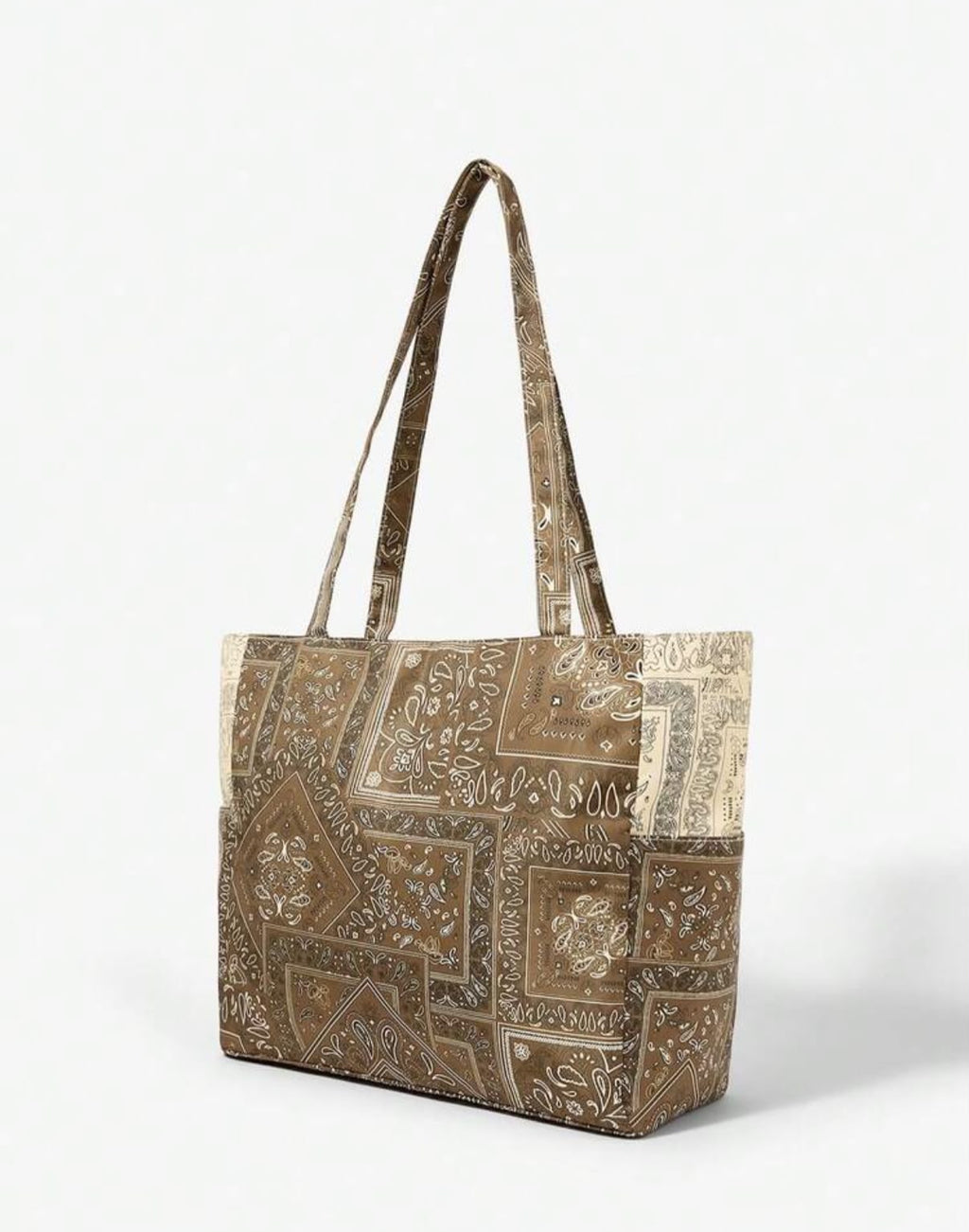 Mocha Bandana Tote