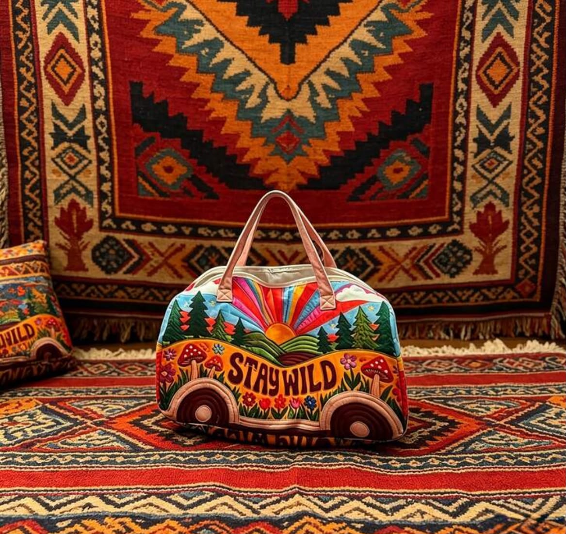 Stay Wild Weekender Bag