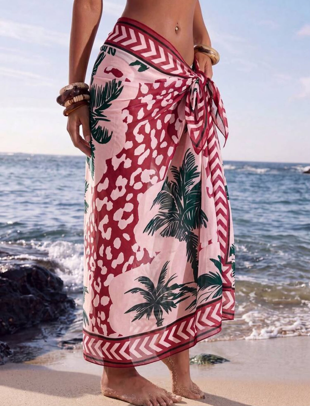 Pink Coastal Muse Cover Up