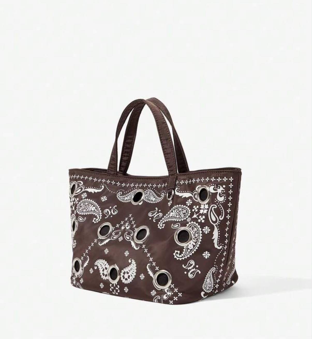 Brown Bandana Purse