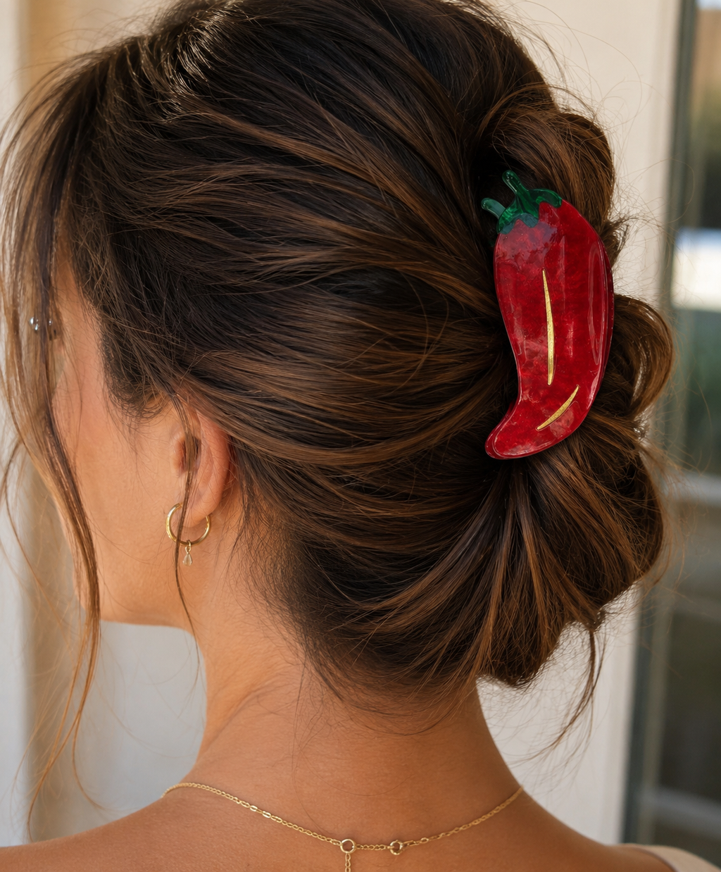 Chili Hair Clip